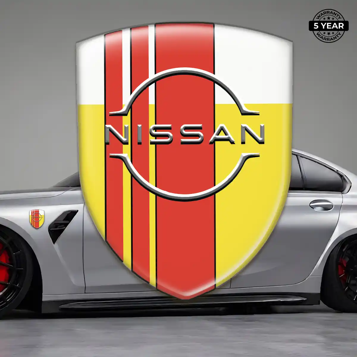 Nissan Emblem Logo Badge Outer Style