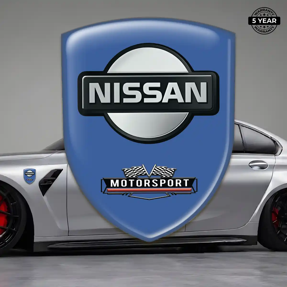 Nissan Emblem Logo Badge Premium Dome