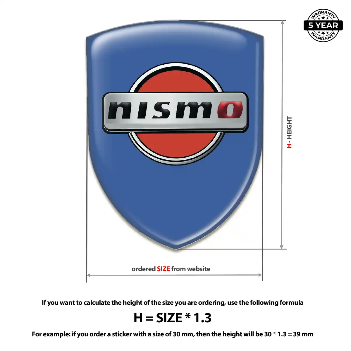 Nissan Emblem Logo Badge Prestige Line