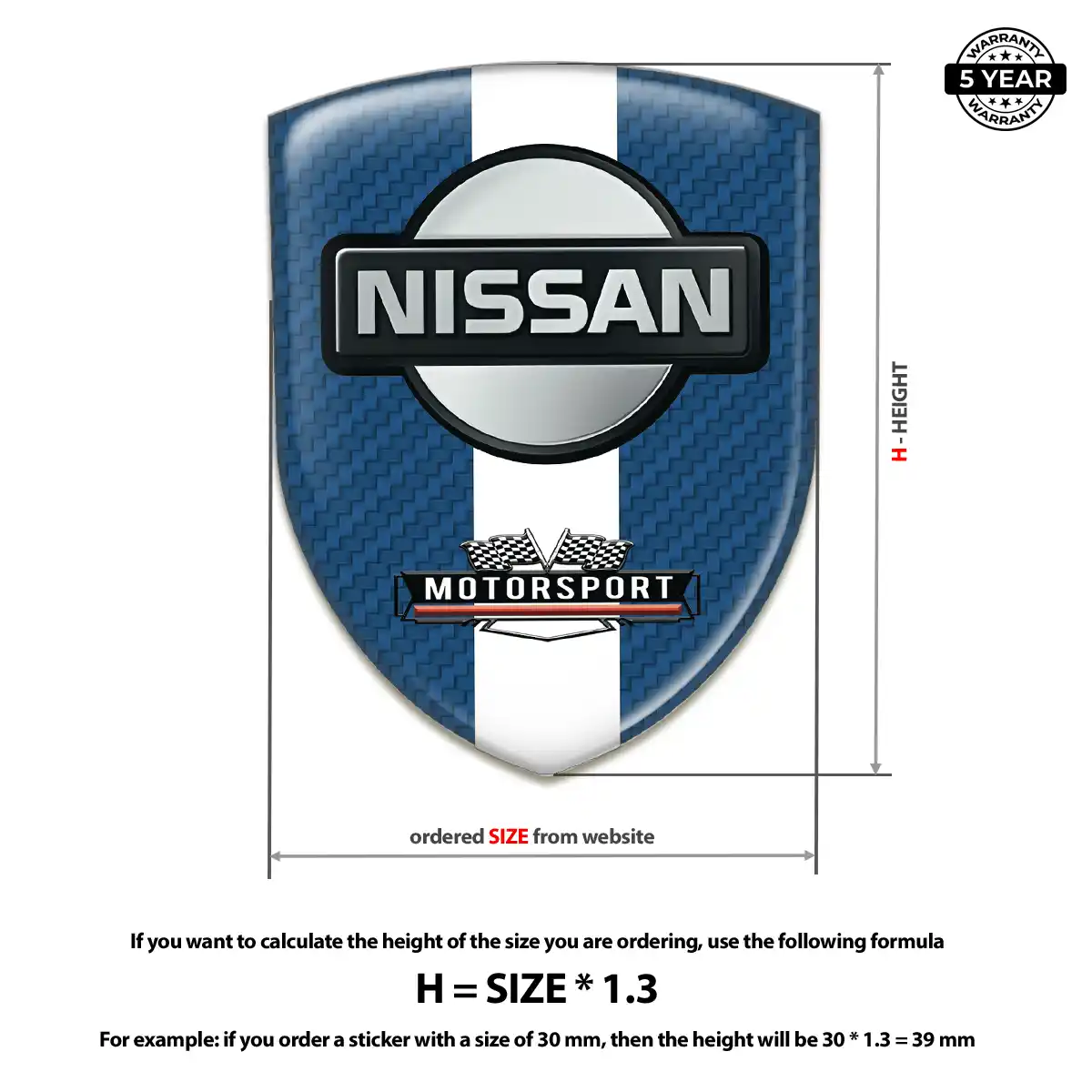 Nissan Emblem Logo Badge Prime Quality