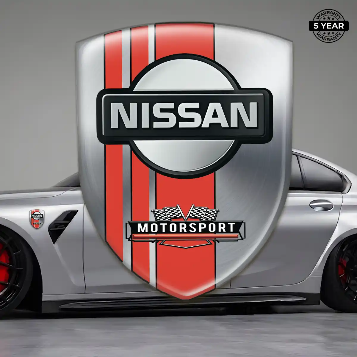 Nissan Emblem Logo Badge Resin Luxe