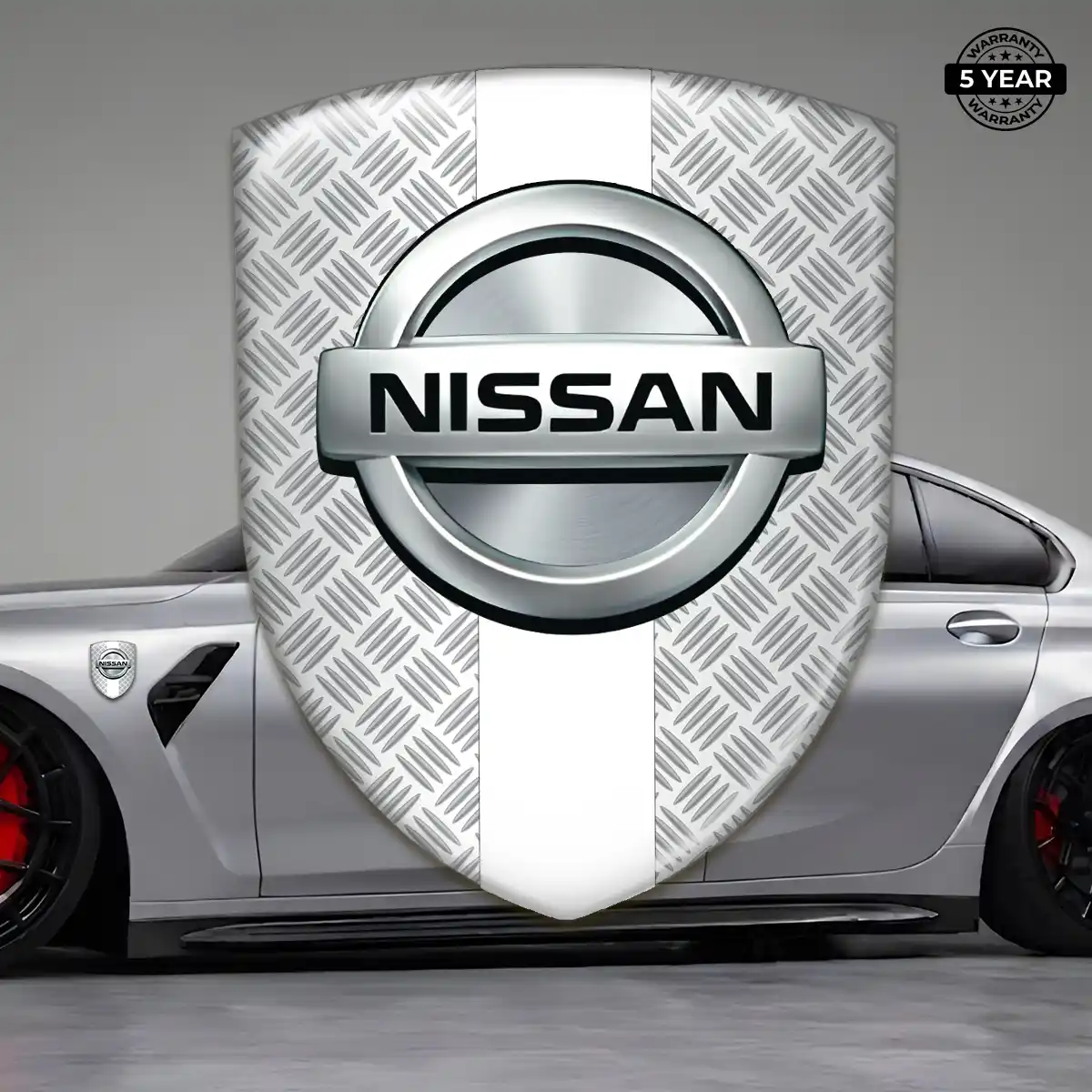 Nissan Emblem Logo Badge Signature Grade