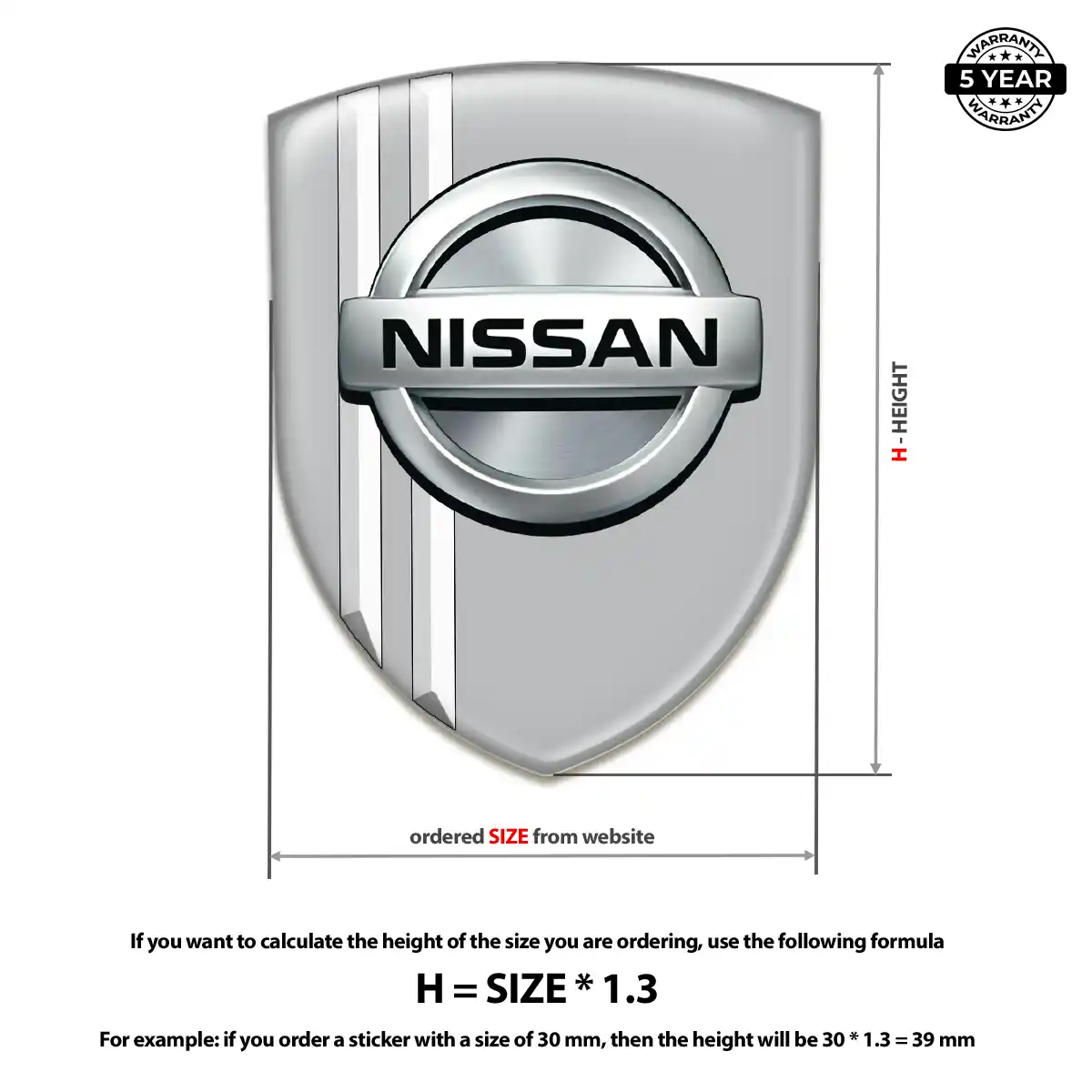 Nissan Emblem Logo Badge Sleek Style