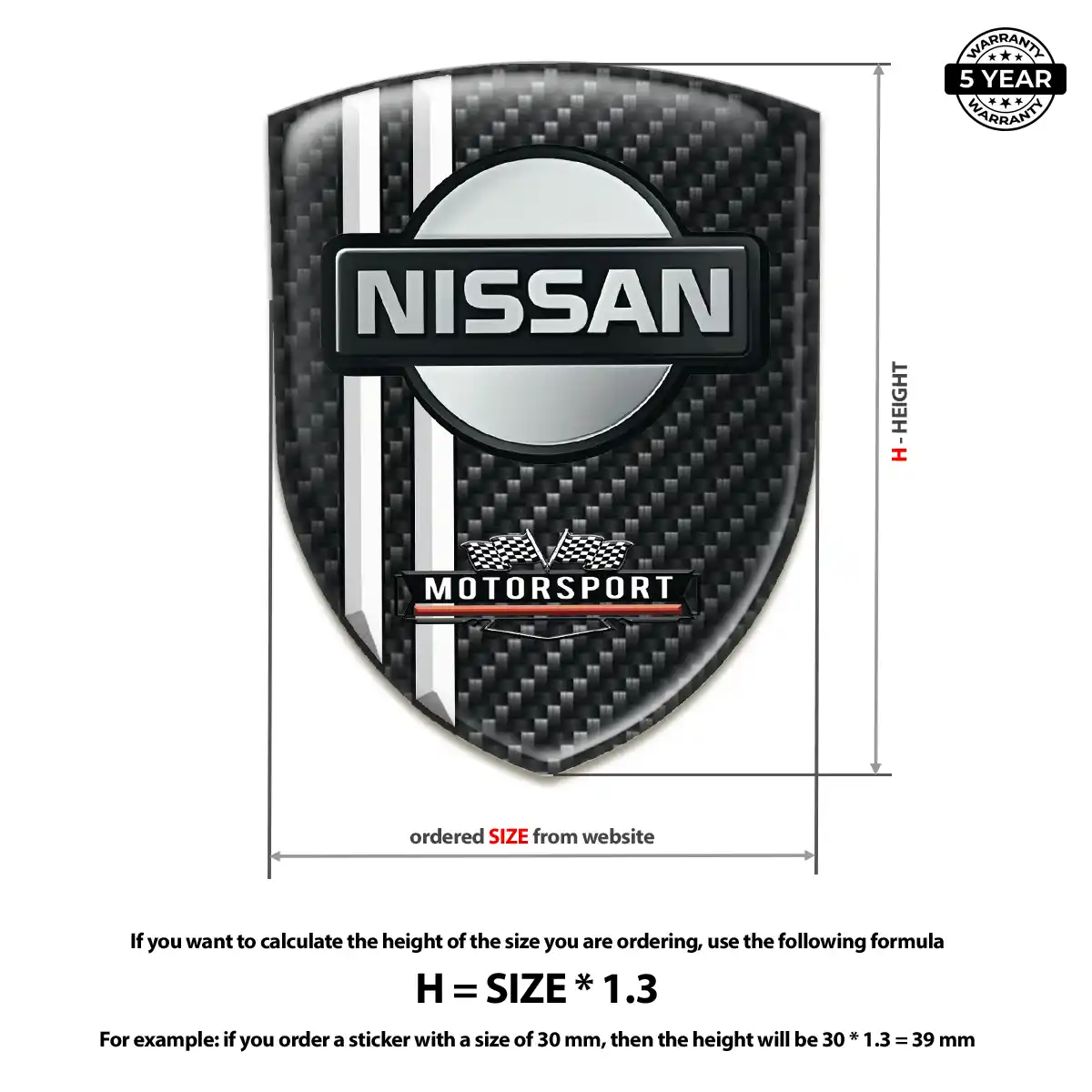 Nissan Emblem Logo Badge Street Tuning