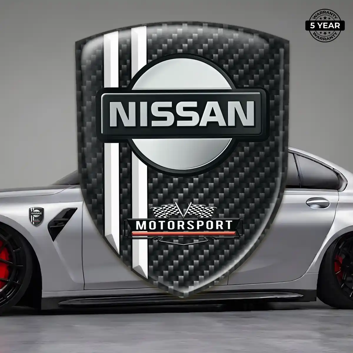 Nissan Emblem Logo Badge Street Tuning