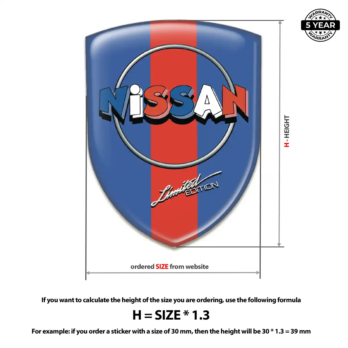 Nissan Emblem Logo Badge Superior Craft