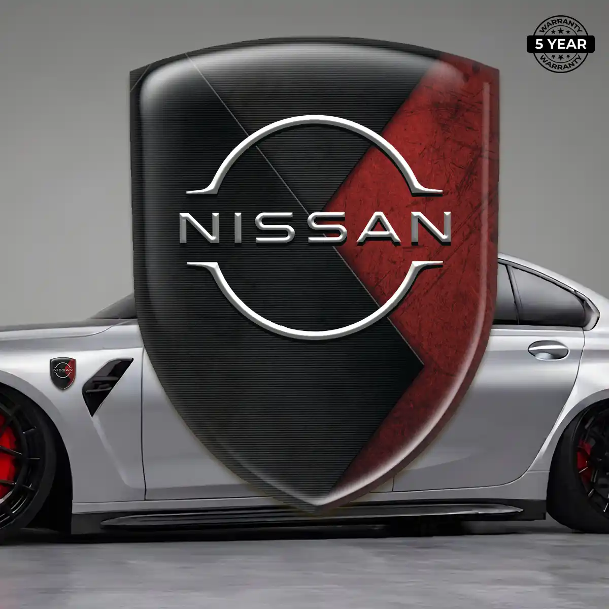 Nissan Emblem Logo Cabin Style
