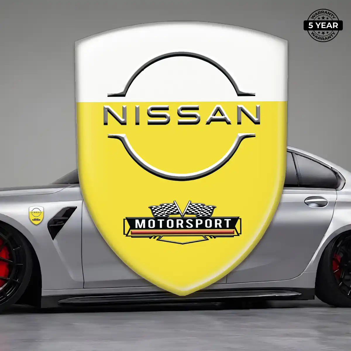 Nissan Emblem Logo Interior Elegance