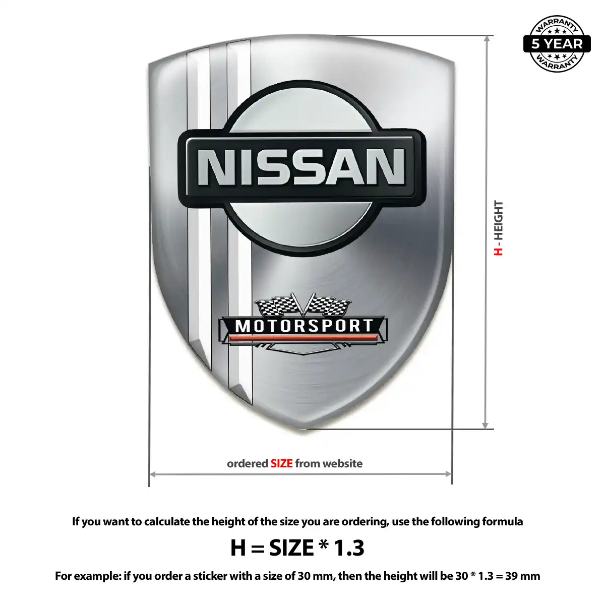 Nissan Emblem Logo Opulent Line