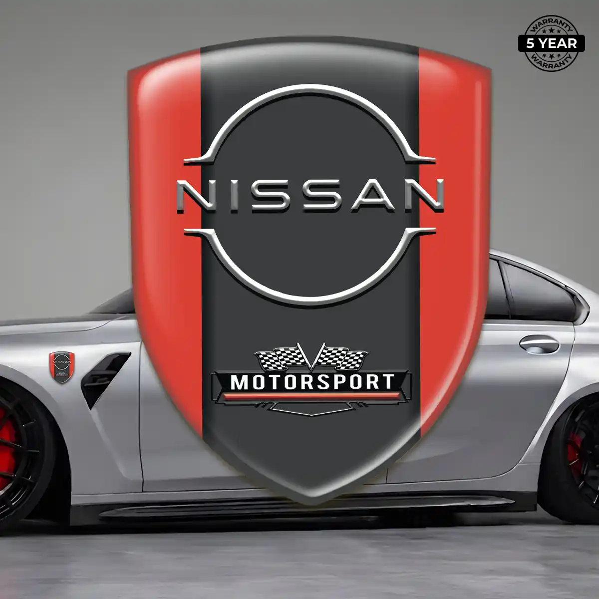 Nissan Emblem Logo Outer Style