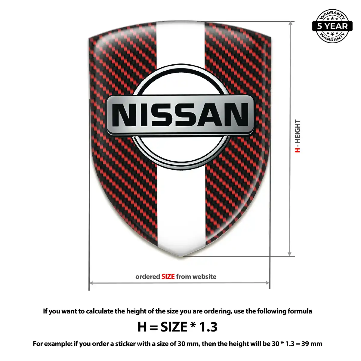 Nissan Emblem Logo Performance Style