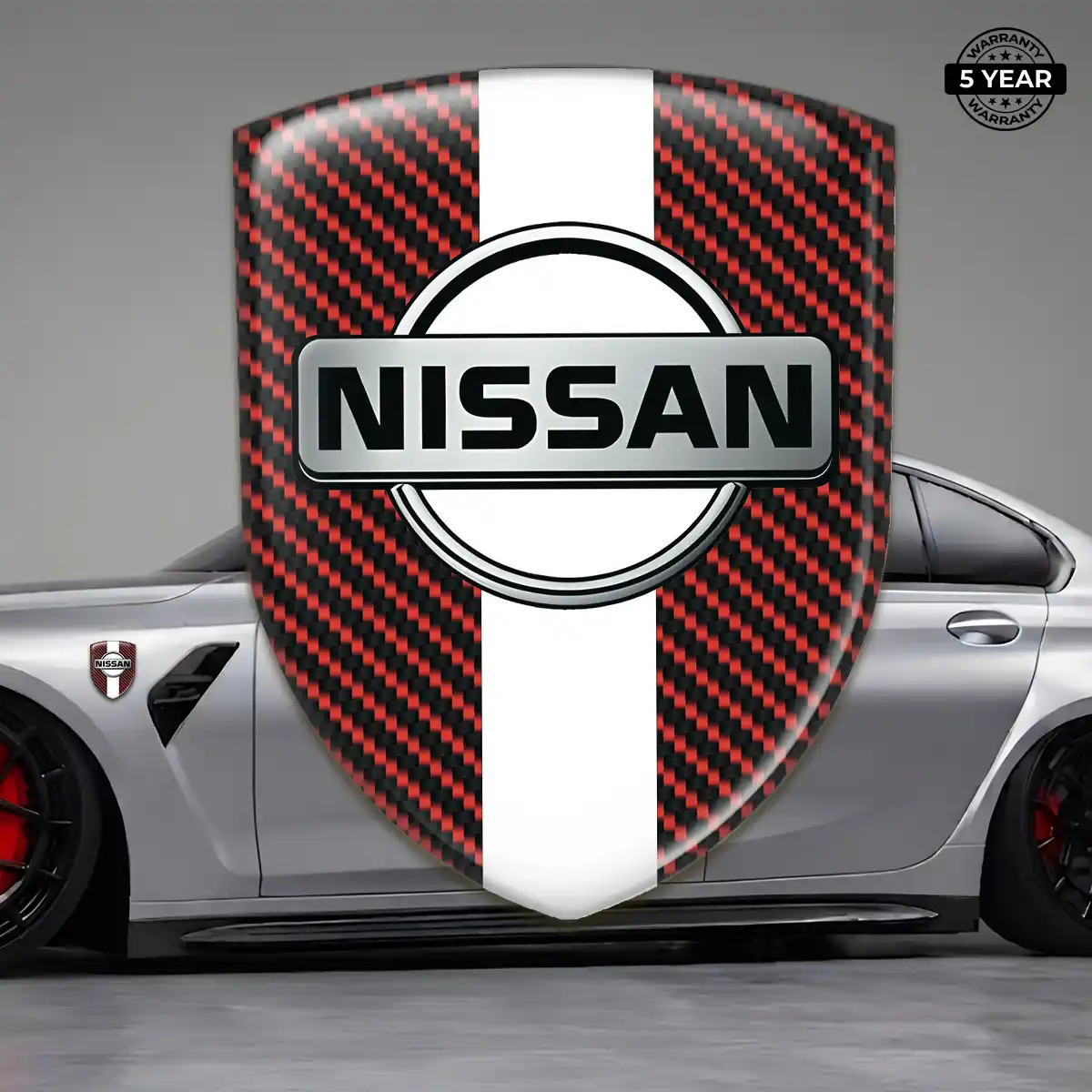Nissan Emblem Logo Performance Style