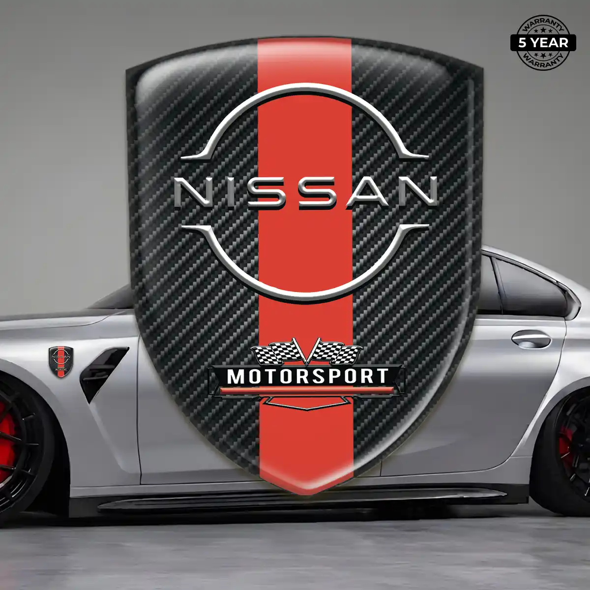 Nissan Emblem Logo Premium Dome