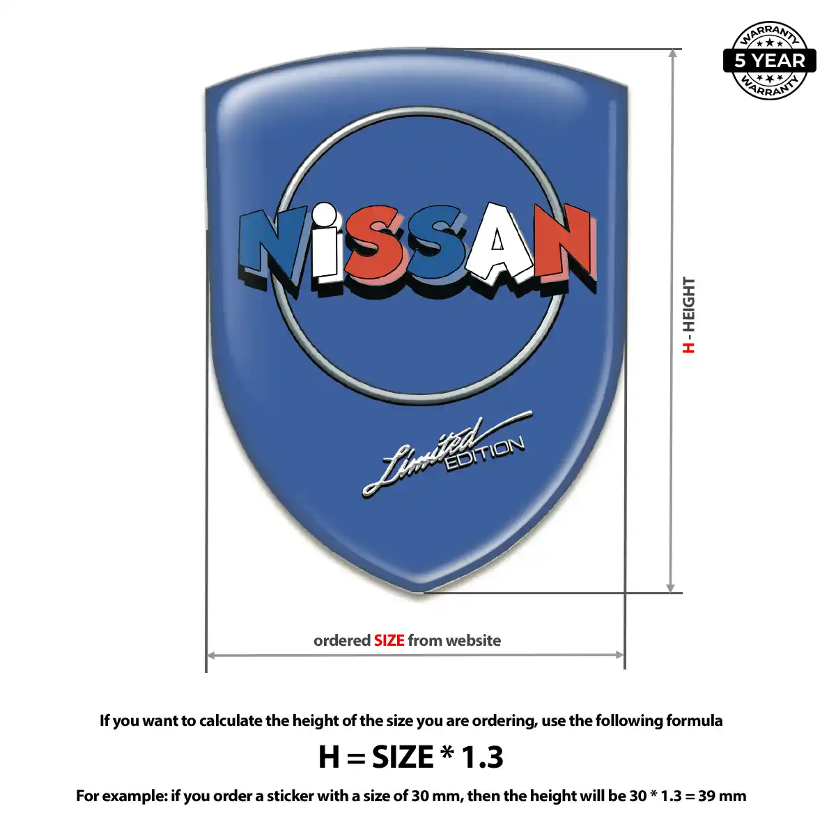 Nissan Emblem Logo Prime Quality