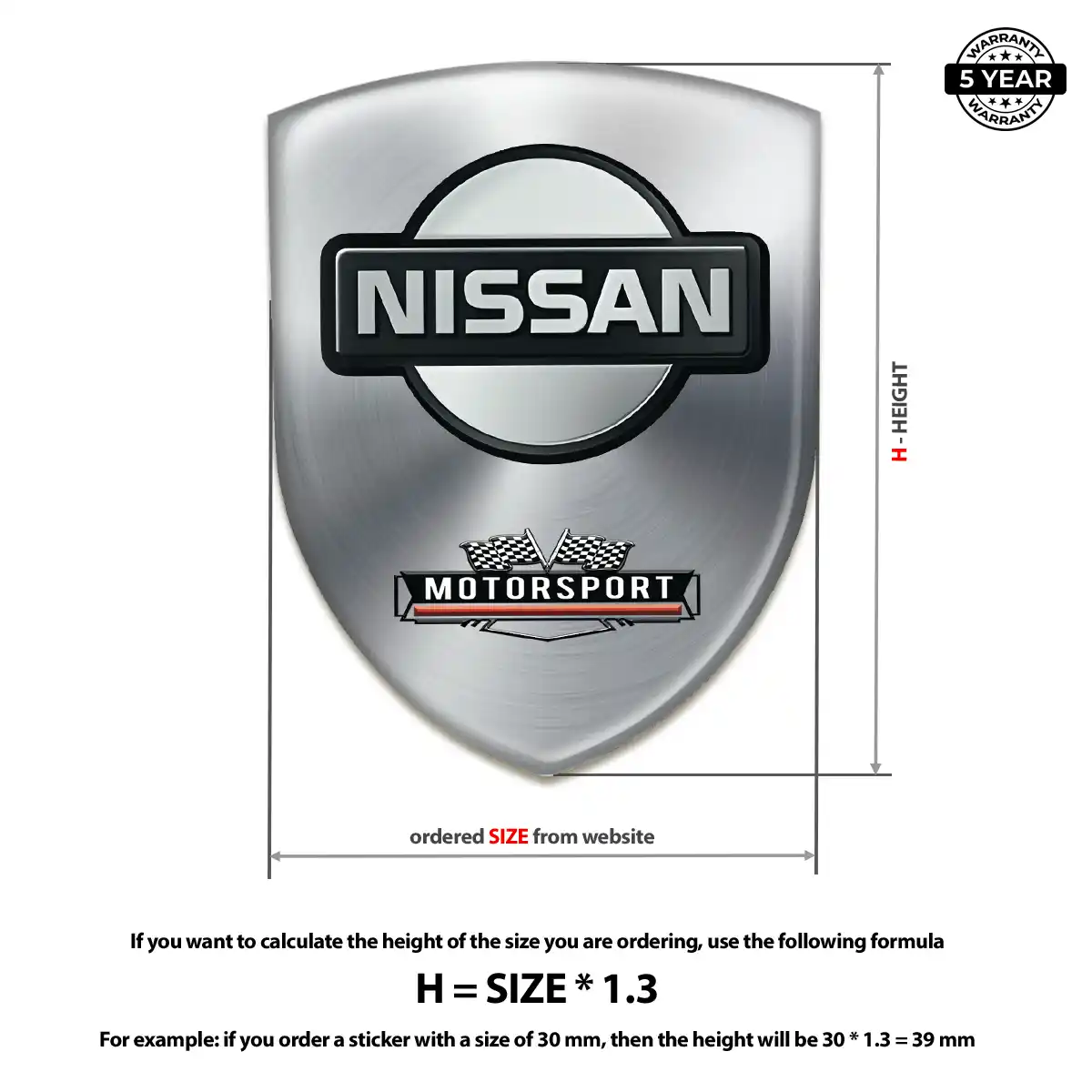 Nissan Emblem Logo Signature Grade