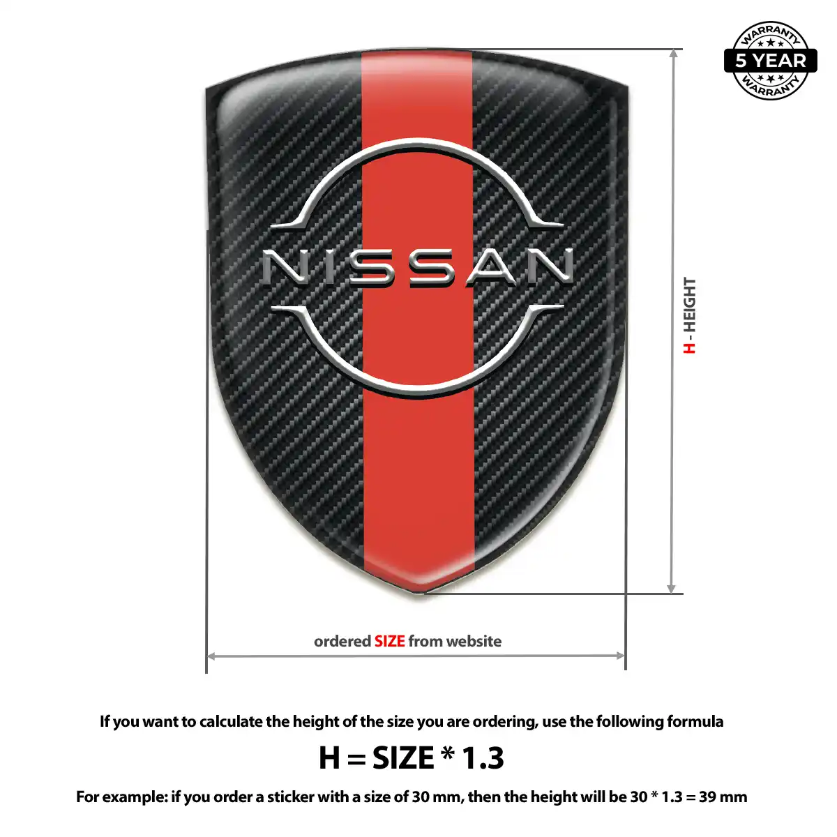 Nissan Emblem Premium Dome