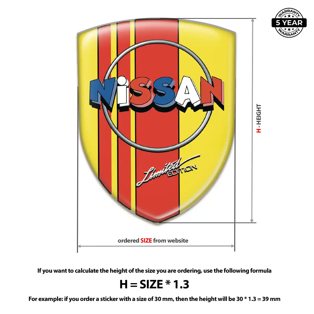Nissan Emblem Prestige Line