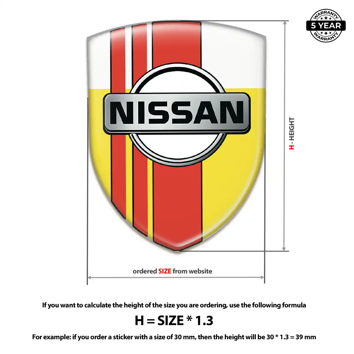 Nissan Emblem Resin Elite
