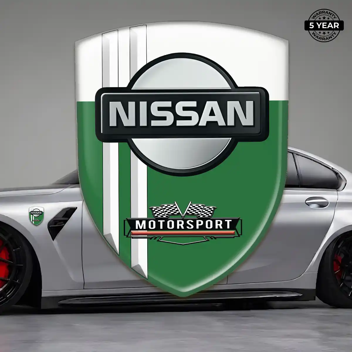 Nissan Emblem Shield Elite Finish