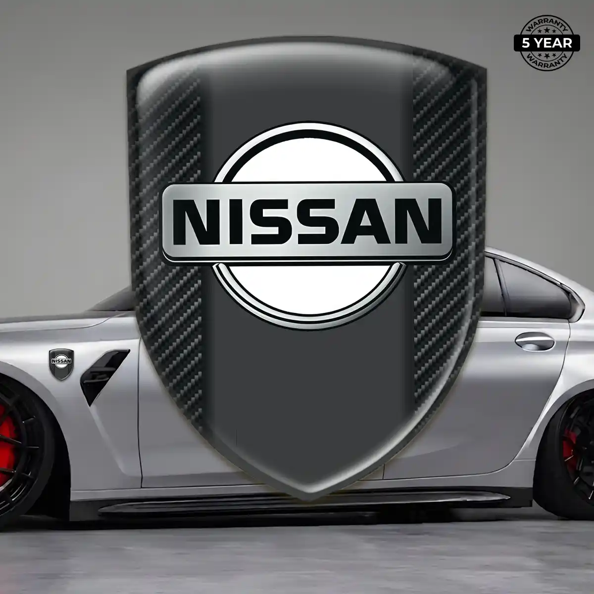 Nissan Emblem Shield Interior Elegance
