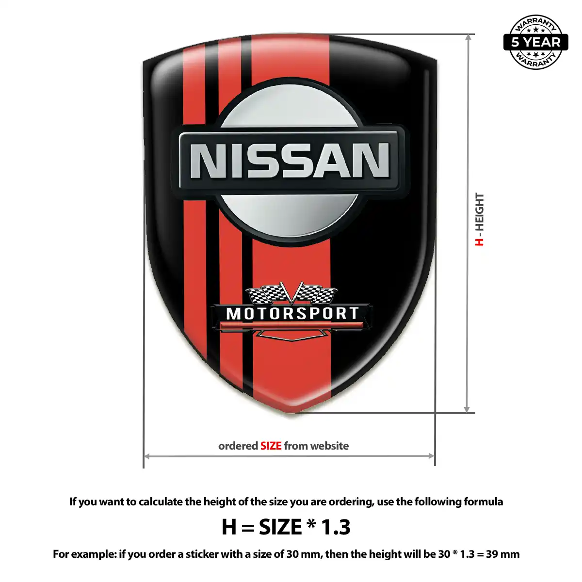 Nissan Emblem Shield Interior Luxe