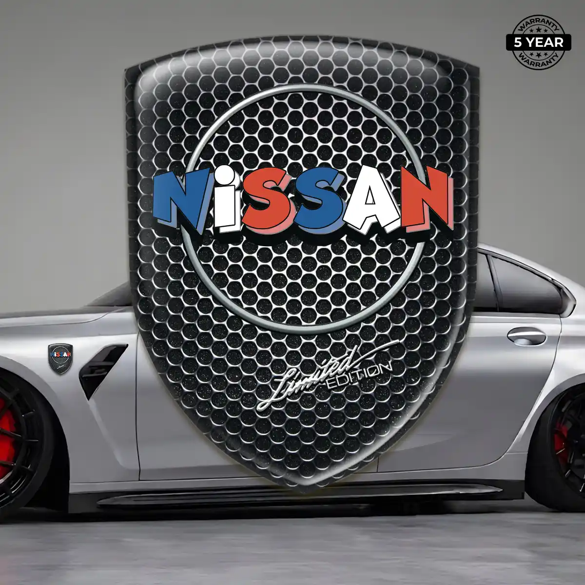 Nissan Emblem Shield Noble Edition