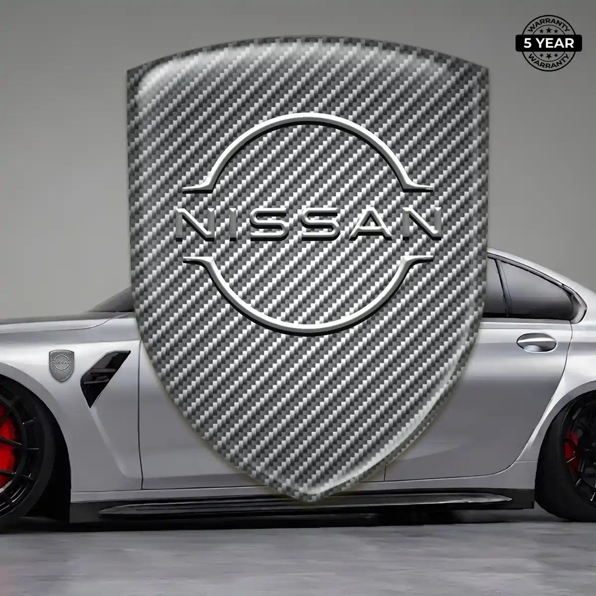 Nissan Emblem Shield Opulent Line