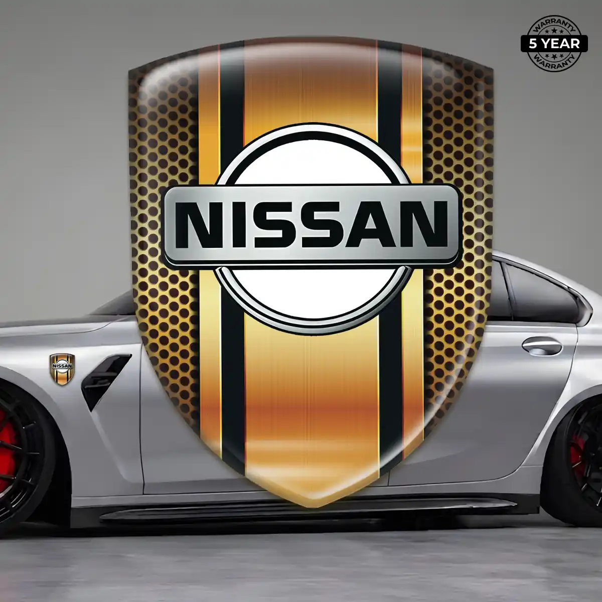 Nissan Emblem Shield Performance Style