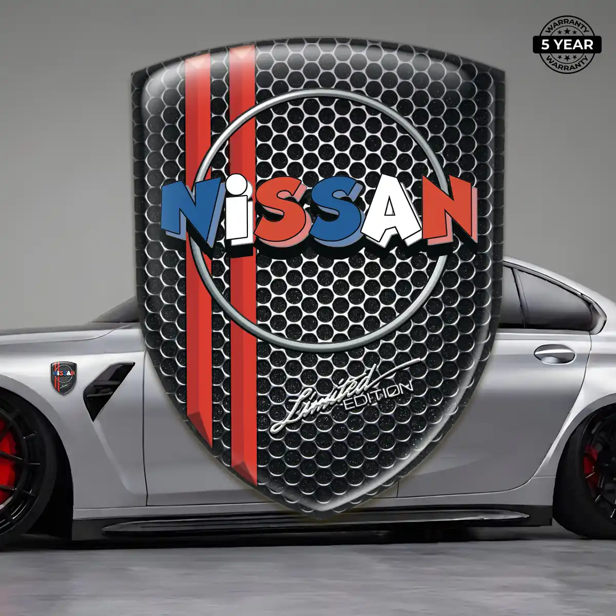 Nissan Emblem Shield Premium Dome