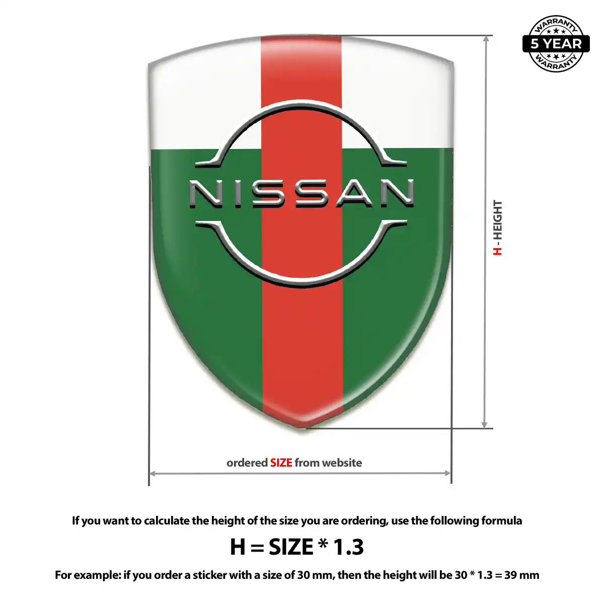 Nissan Emblem Shield Refined Design