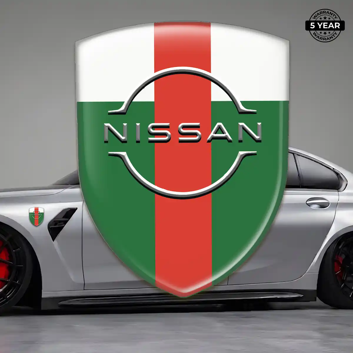 Nissan Emblem Shield Refined Design