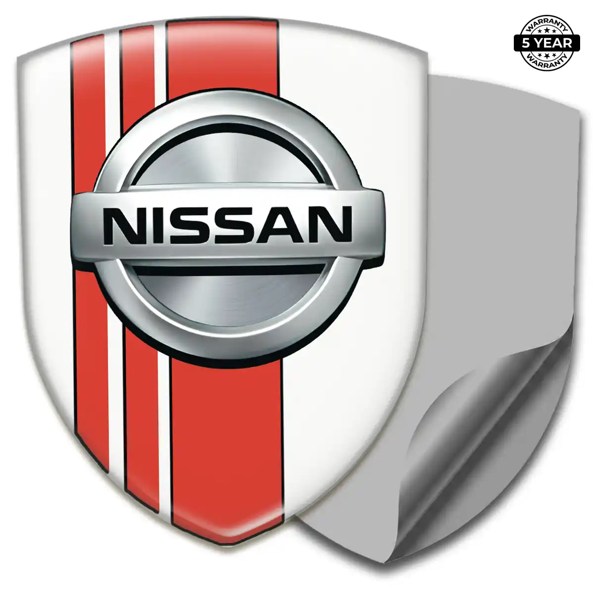 Nissan Emblem Shield Resin Luxe