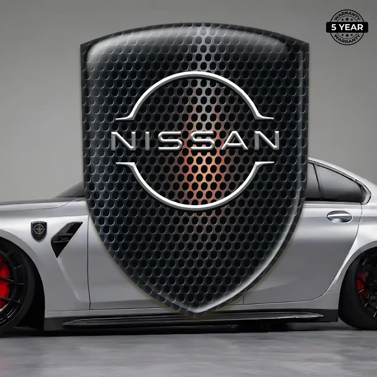 Nissan Emblem Shield Sleek Style