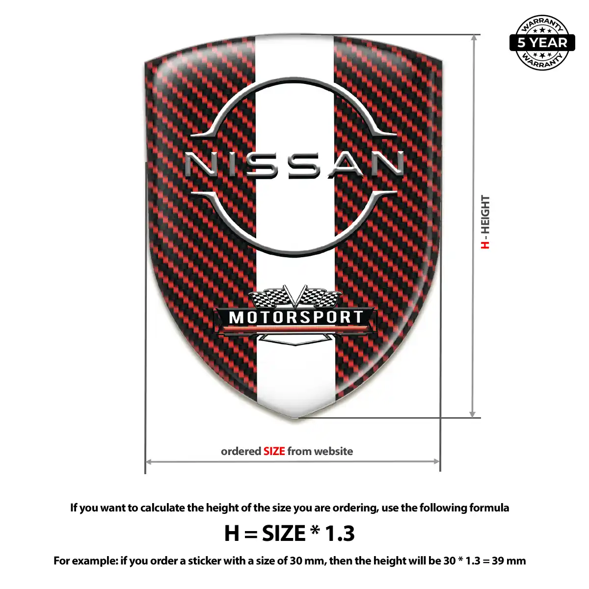 Nissan Emblem Shield Superior Craft