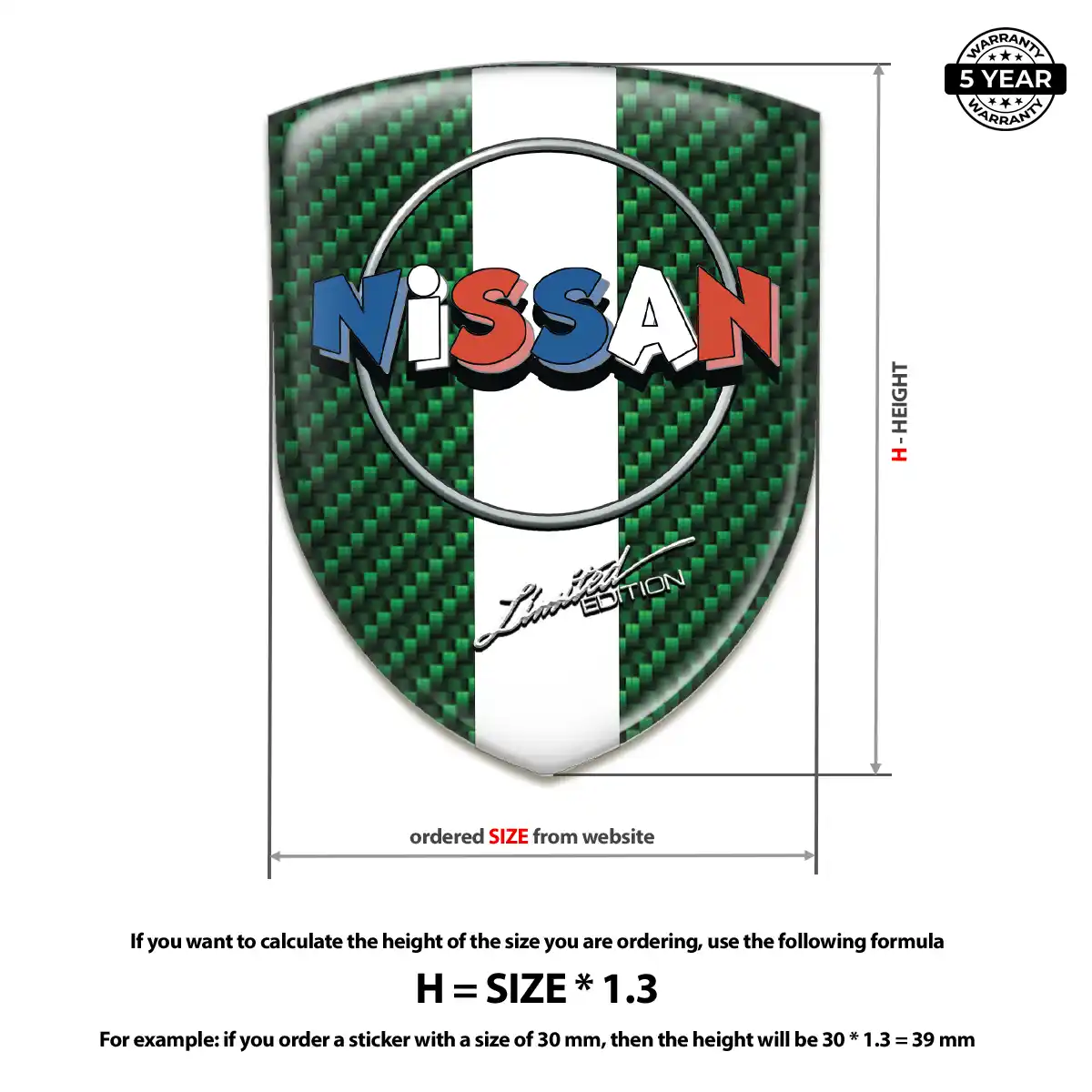 Nissan Emblem Silicone Cabin Style