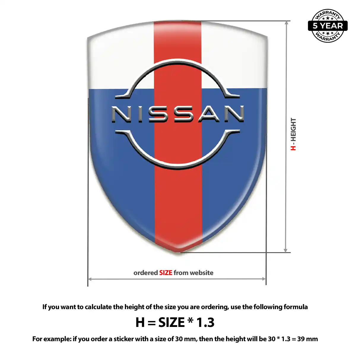 Nissan Emblem Silicone Elite Finish