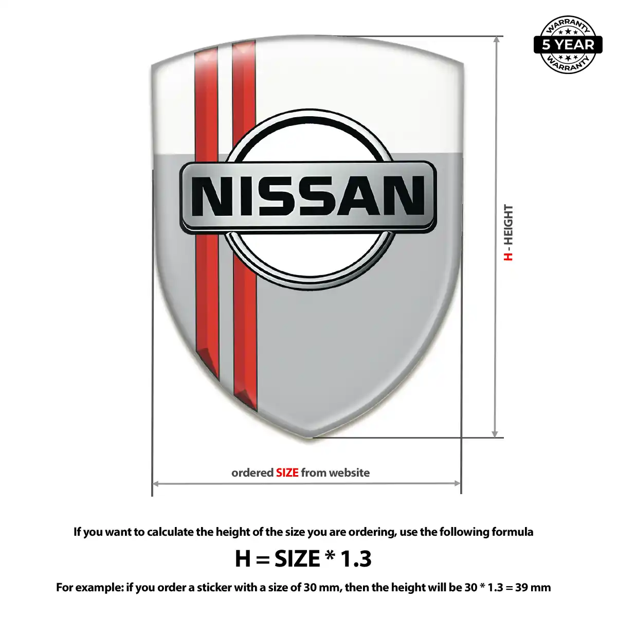 Nissan Emblem Silicone Opulent Line
