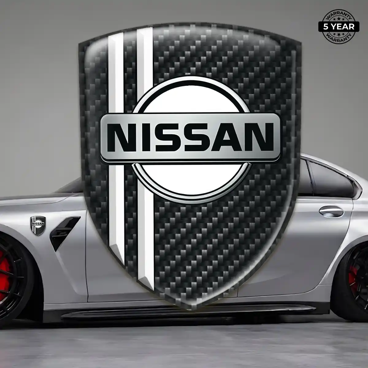 Nissan Emblem Silicone Outer Style