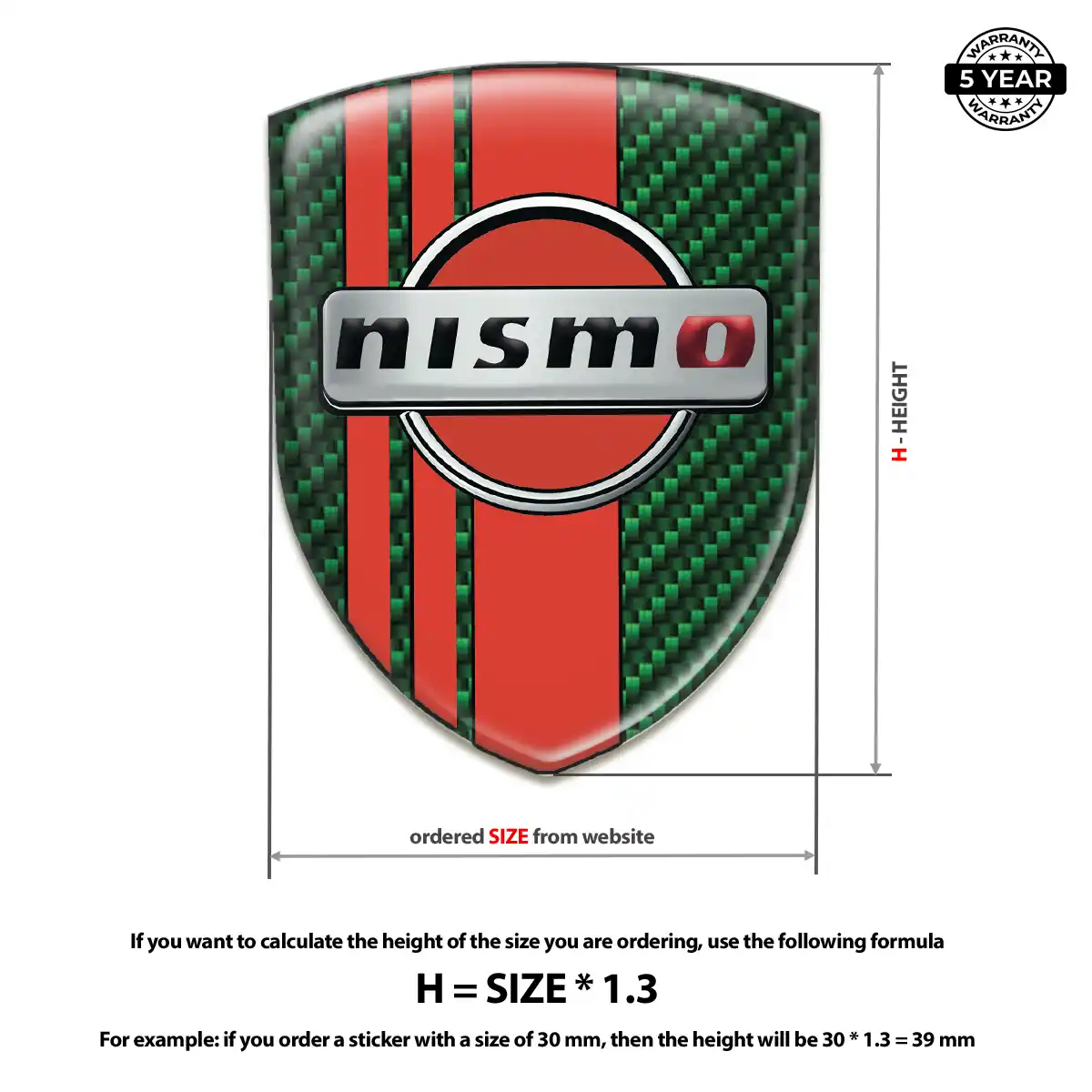 Nissan Emblem Silicone Premium Dome