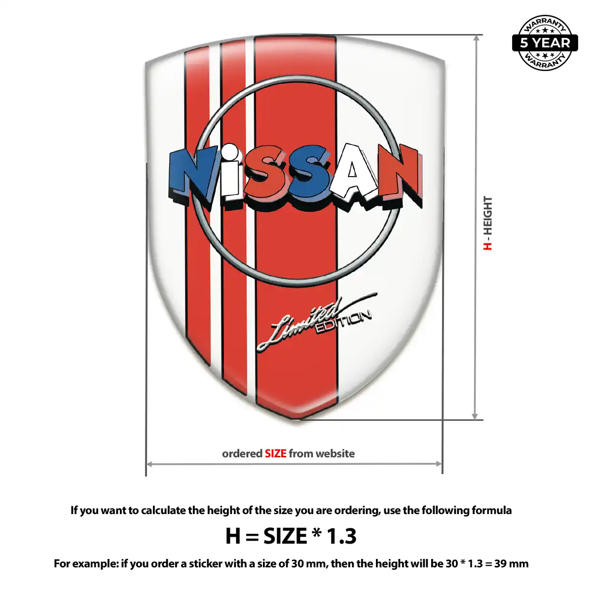 Nissan Emblem Silicone Prestige Line