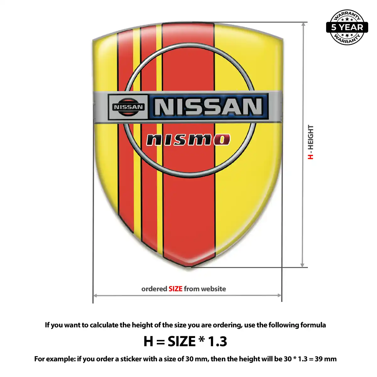 Nissan Emblem Silicone Refined Design