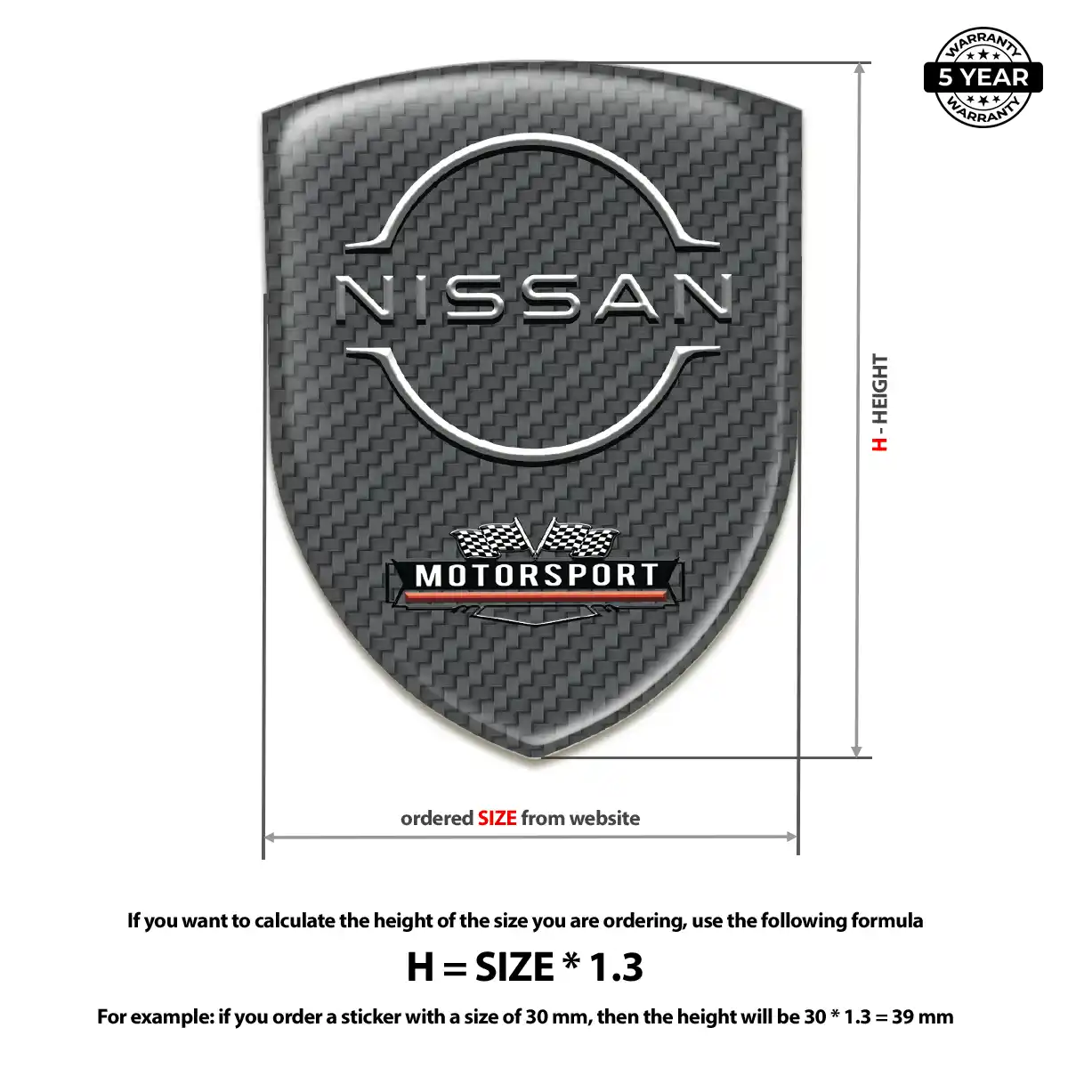 Nissan Emblem Silicone Sleek Style