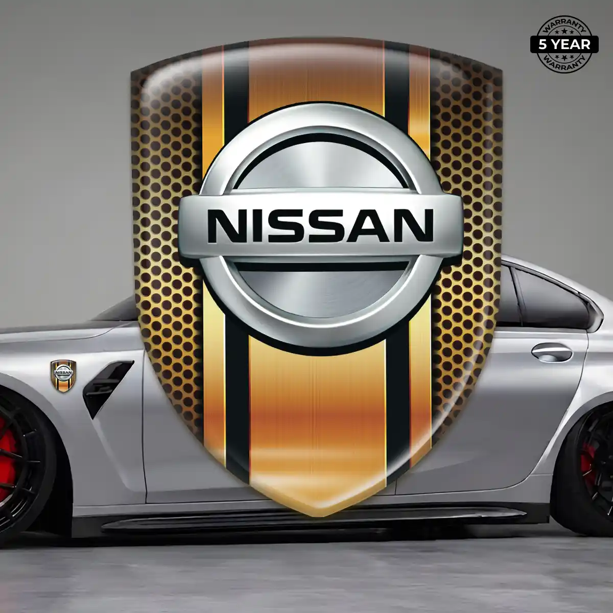 Nissan Emblem Sleek Style