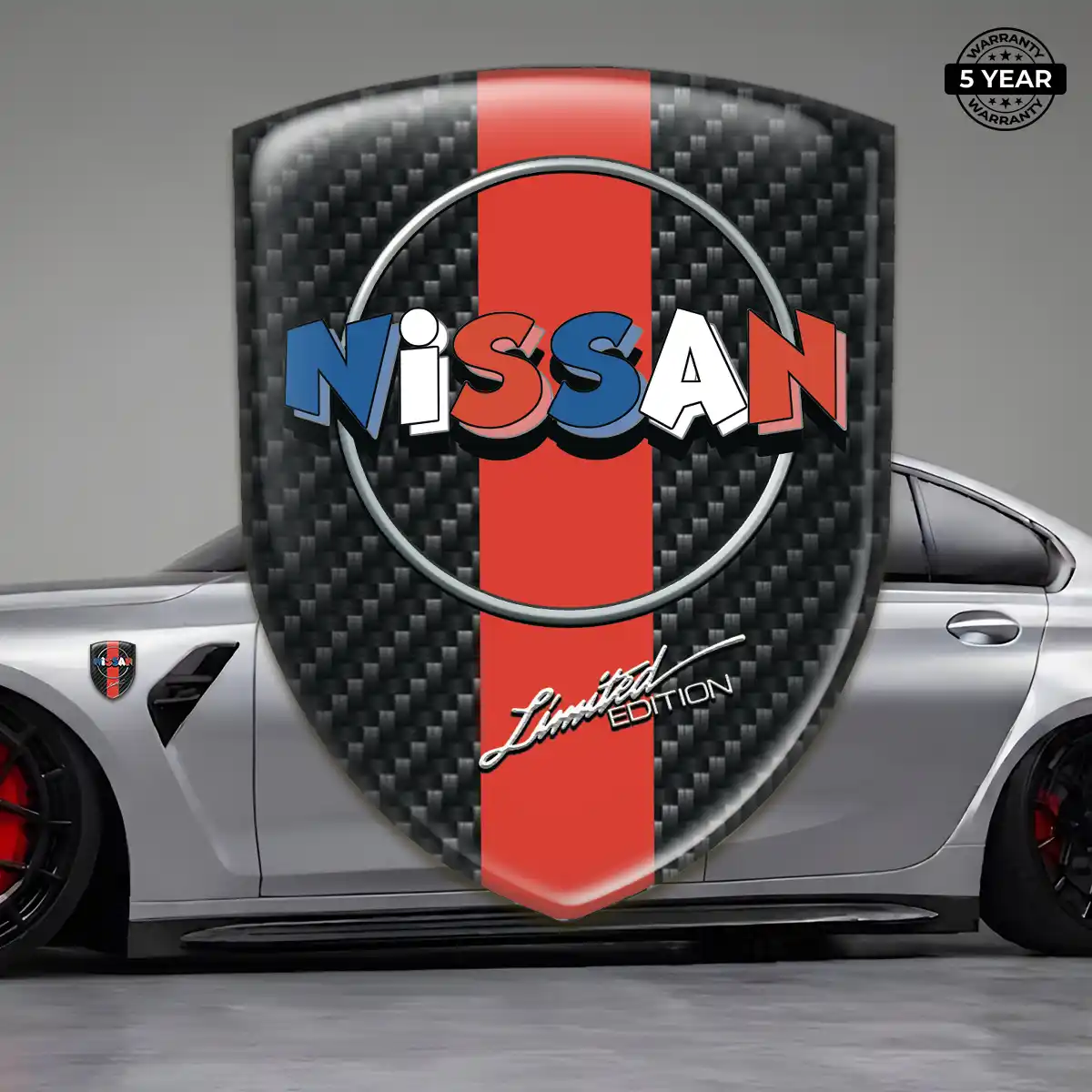 Nissan Epoxy Domed Sticker Cabin Style