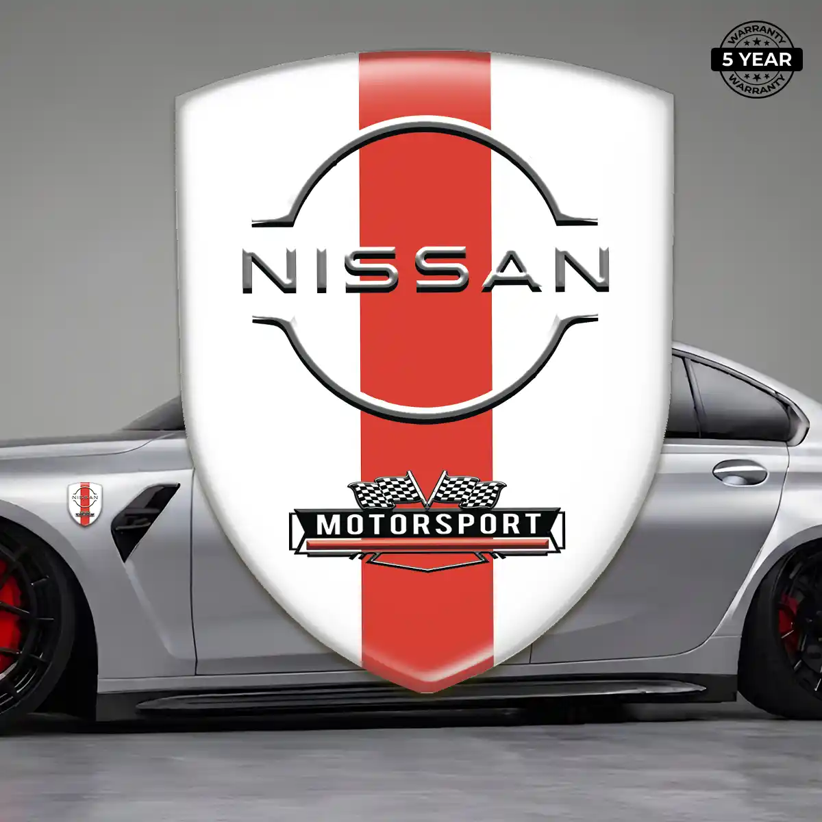 Nissan Epoxy Domed Sticker Deluxe Edition