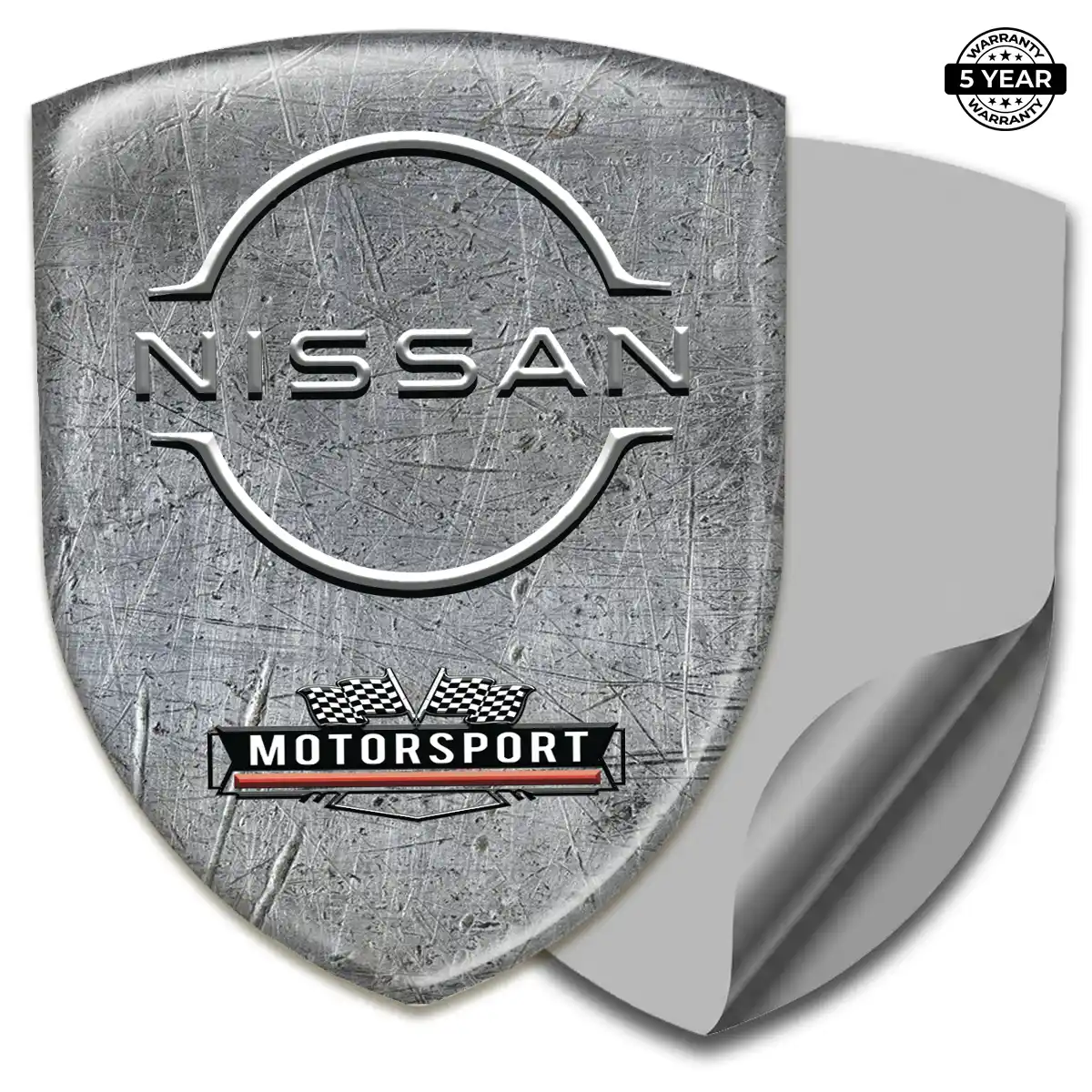 Nissan Epoxy Domed Sticker Elite Finish