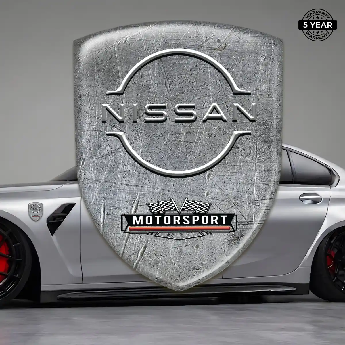 Nissan Epoxy Domed Sticker Elite Finish