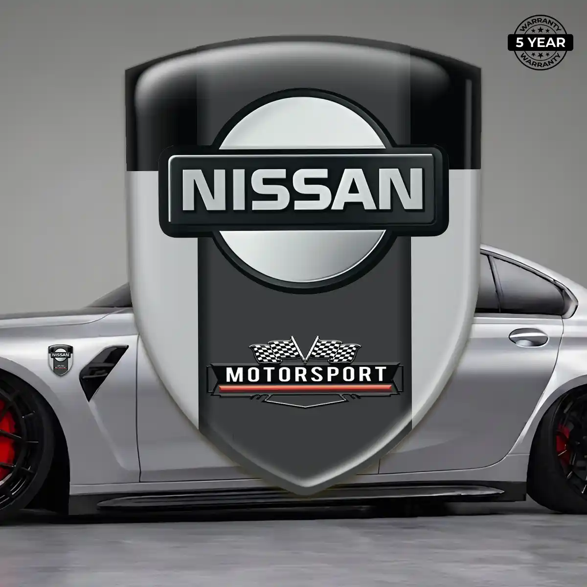 Nissan Epoxy Domed Sticker Exterior Luxe