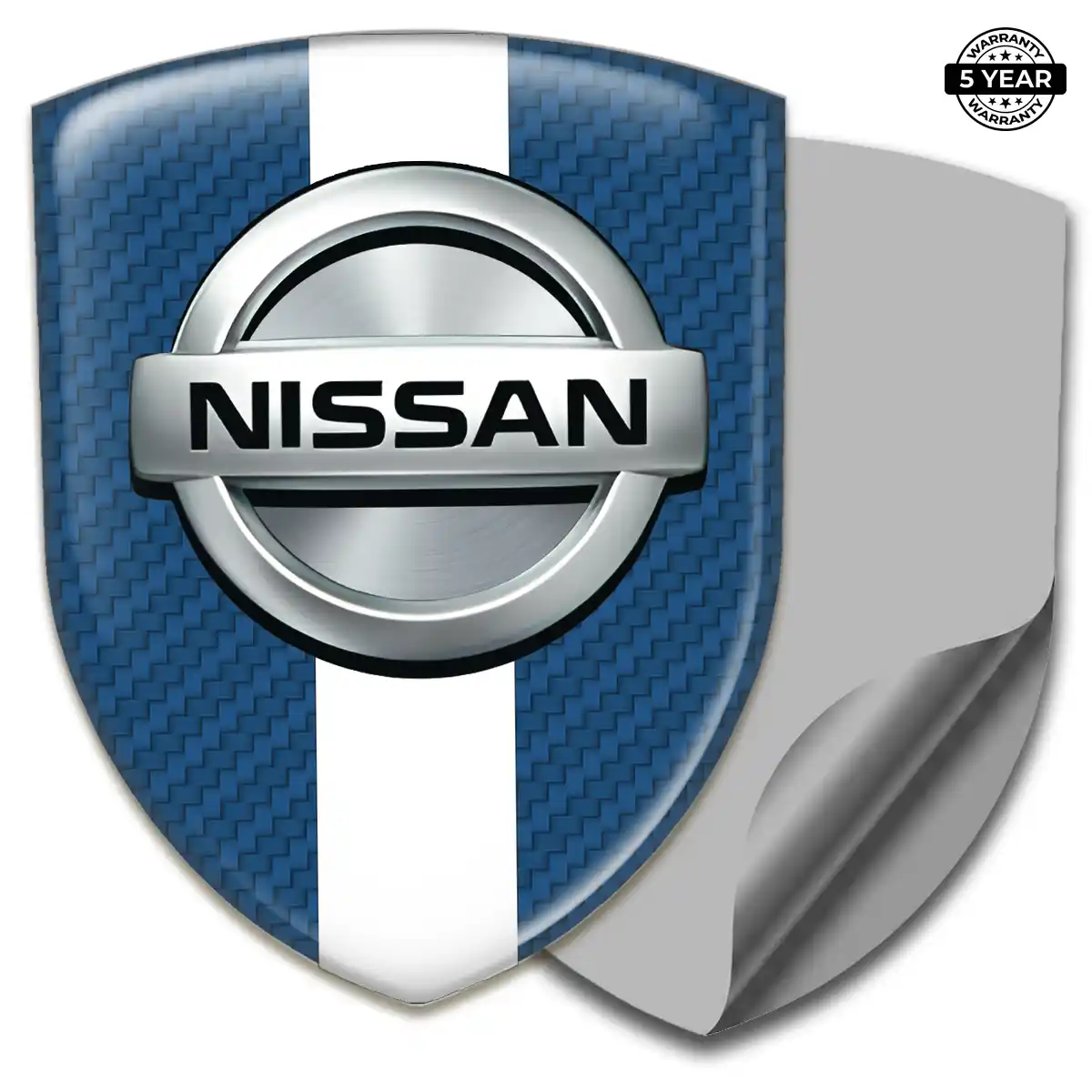 Nissan Epoxy Domed Sticker Interior Elegance