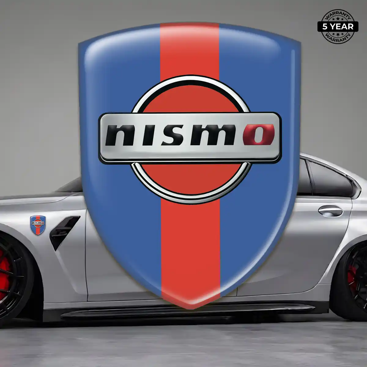 Nissan Epoxy Domed Sticker Interior Luxe